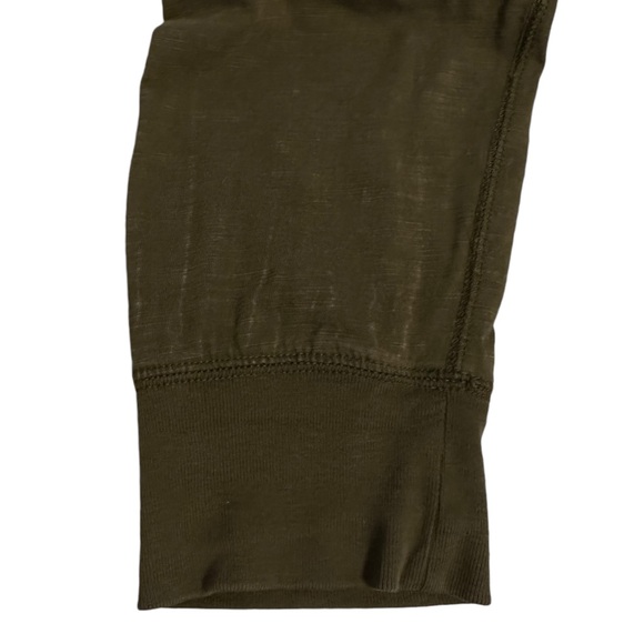 Ralph Lauren Denim & Supply | Green Henley Long Sleeve Size L 100% Cotton - Picture 9 of 12